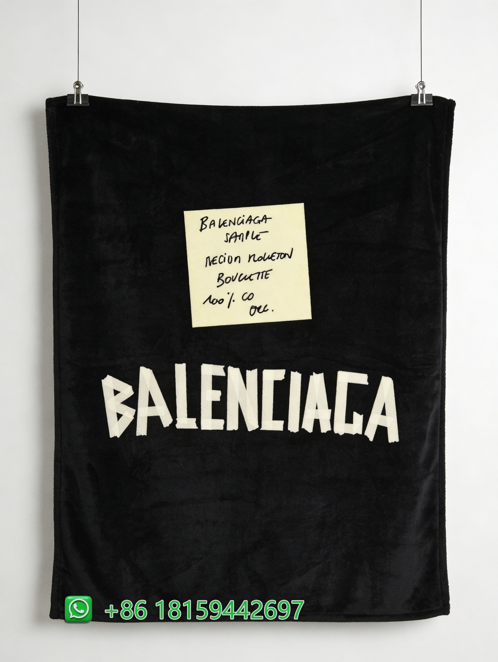 Balenciaga Throw Blankets